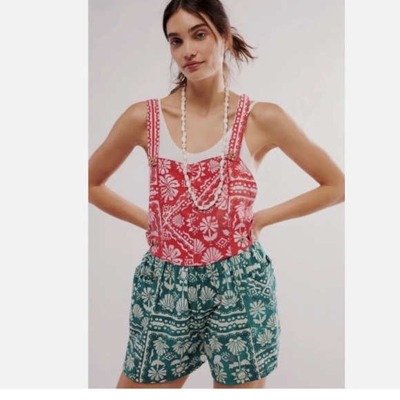 Free People Dresses & Skirts - Free People palm bay shorttall Romper